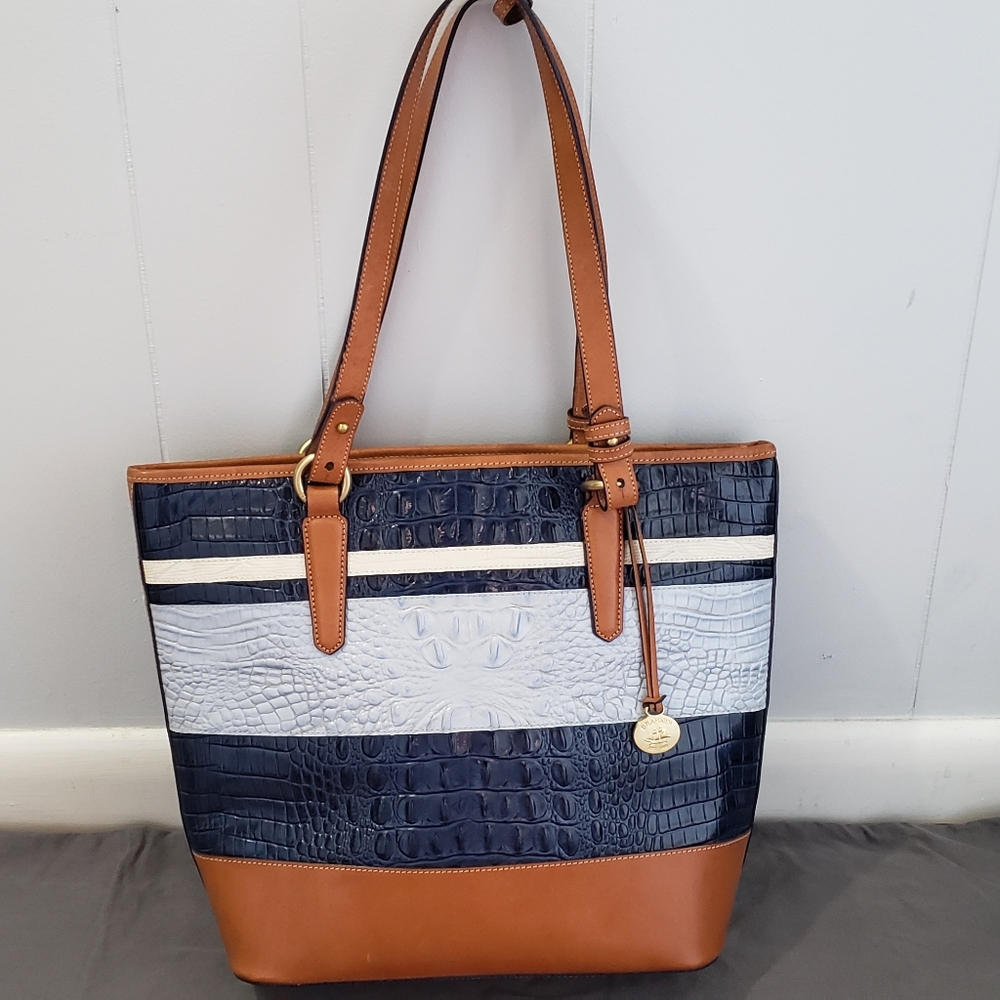 Brahmin Asher Bluestone Tote